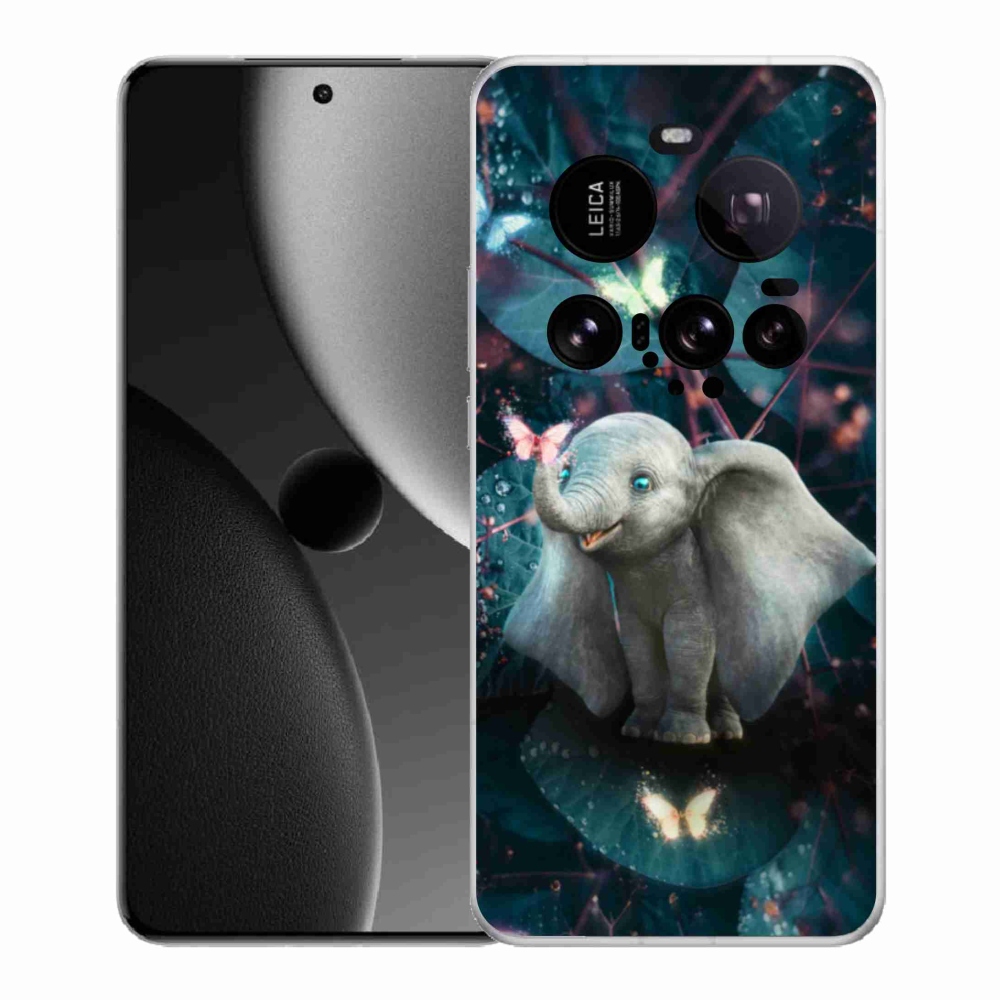 Gelový kryt mmCase na Xiaomi 15 Ultra - roztomilý slon