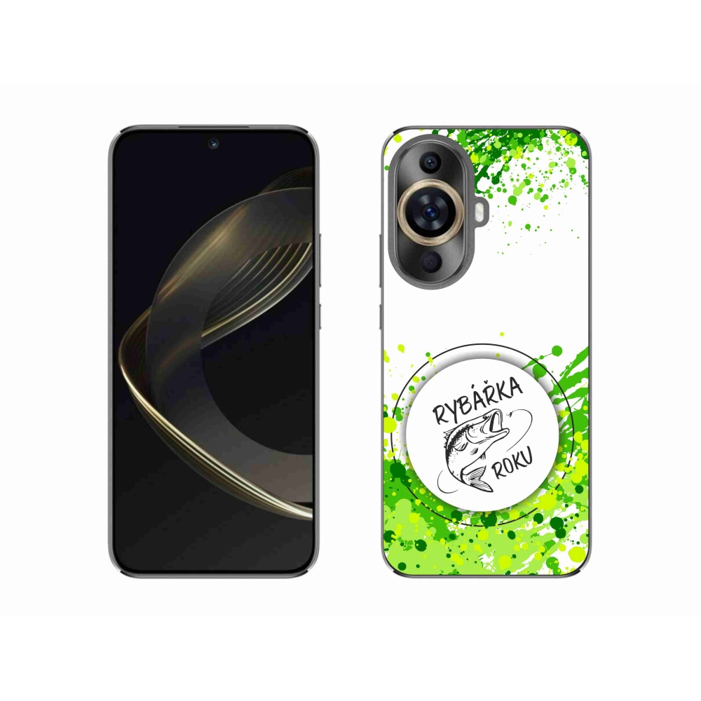 Gelový kryt mmCase na Huawei Nova 11 - rybářka roku bílé pozadí