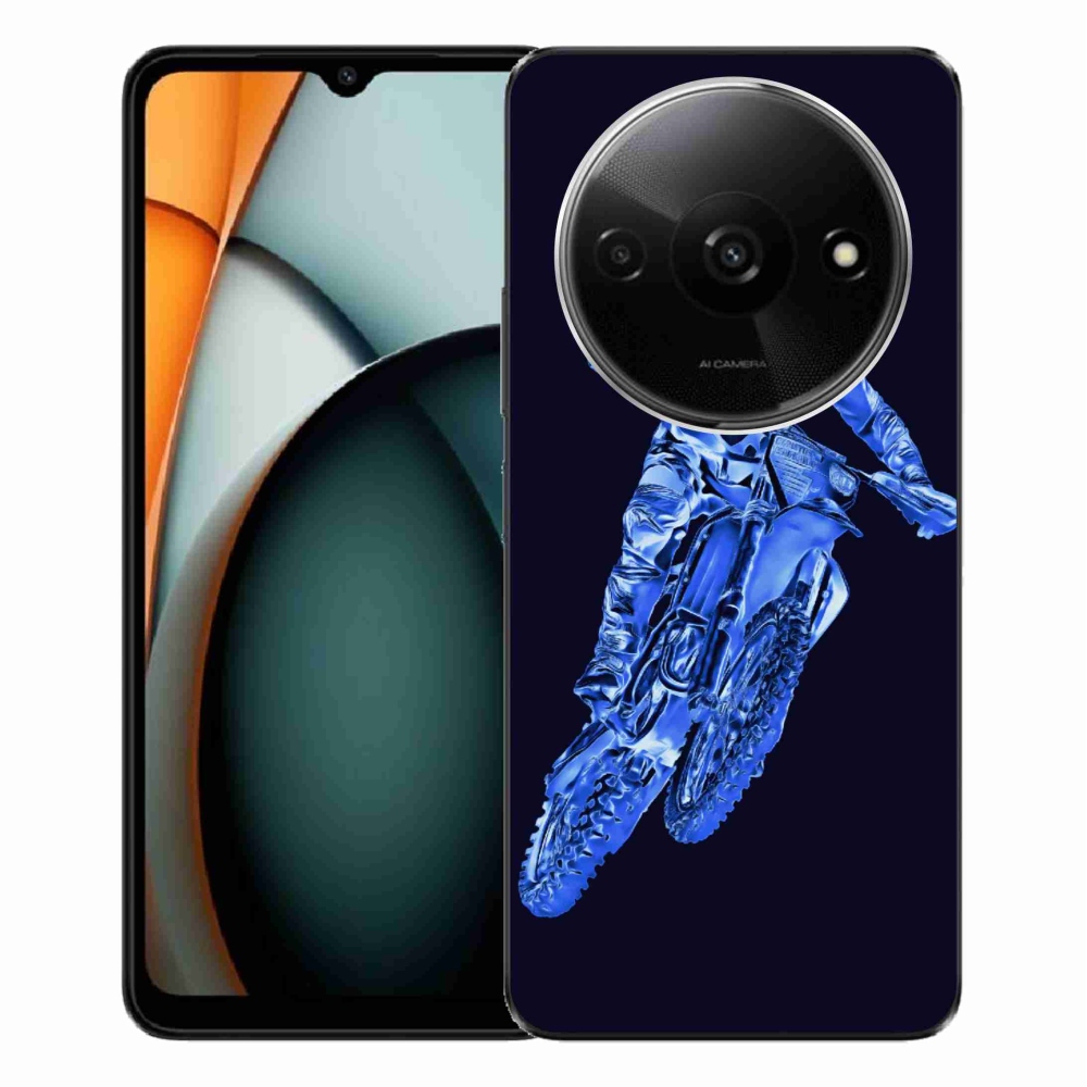 Gelový kryt mmCase na Xiaomi Redmi A3 - motocross 1