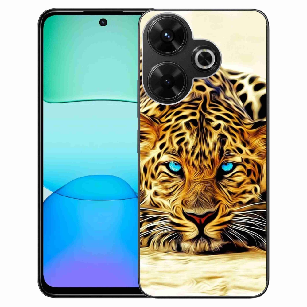 Gelový kryt mmCase na Xiaomi Redmi 13 4G/Poco M6 4G - kreslený tygr
