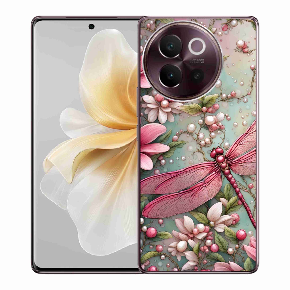 Gelový kryt mmCase na Vivo V40 Lite 5G - vážka