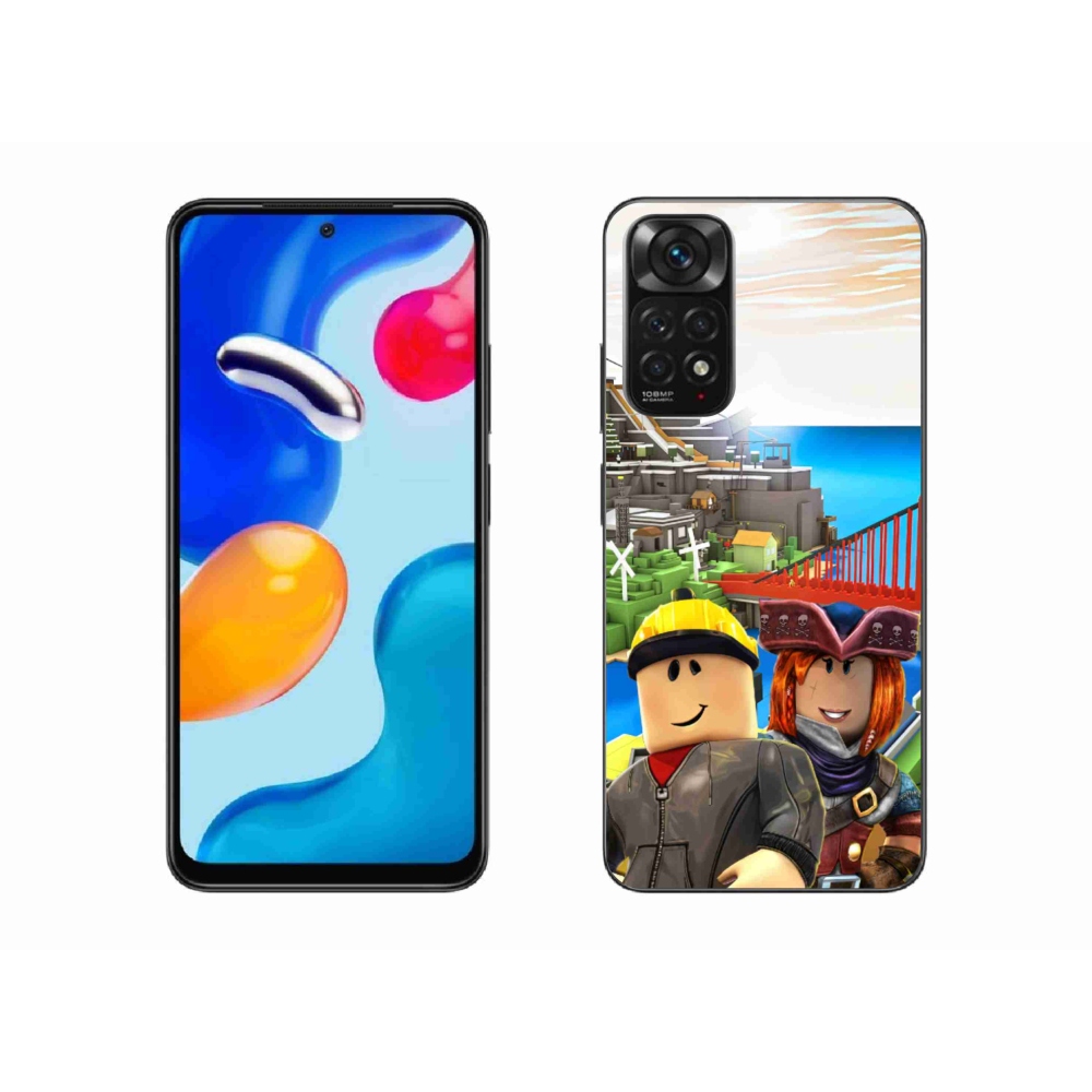 Gelový kryt mmCase na Xiaomi Redmi Note 11S 4G - roblox 1