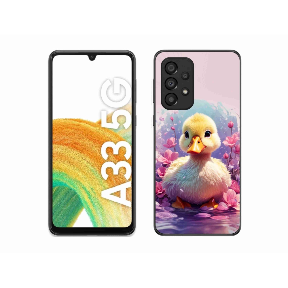 Gelový kryt mmCase na Samsung Galaxy A33 5G - kachnička