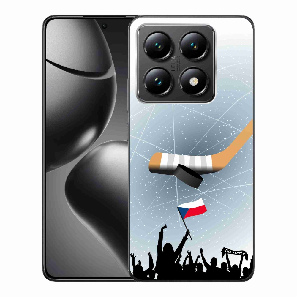 Gelový kryt mmCase na Xiaomi 14T - fanoušci hokeje