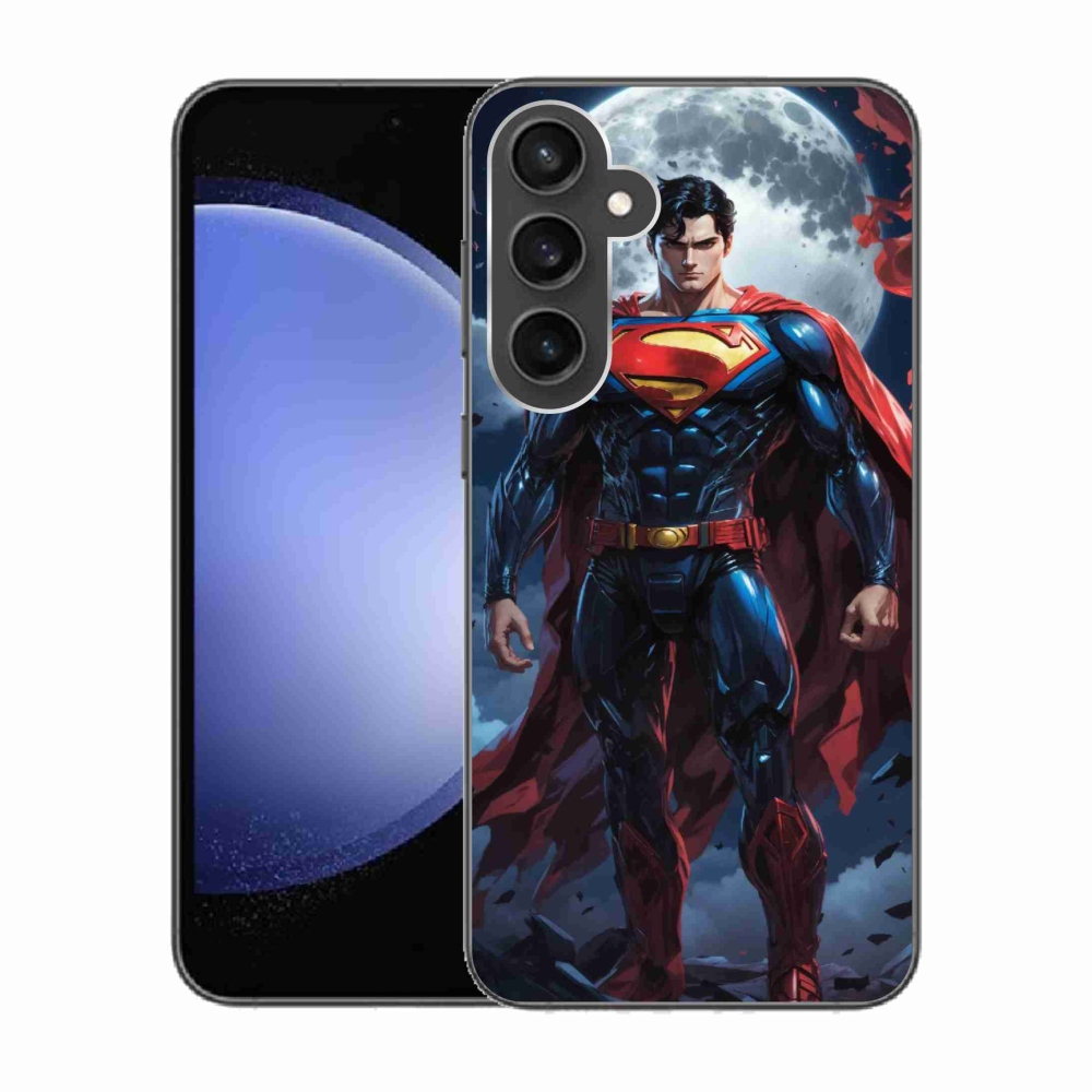 Gelový kryt mmCase na Samsung Galaxy S23 FE - superman