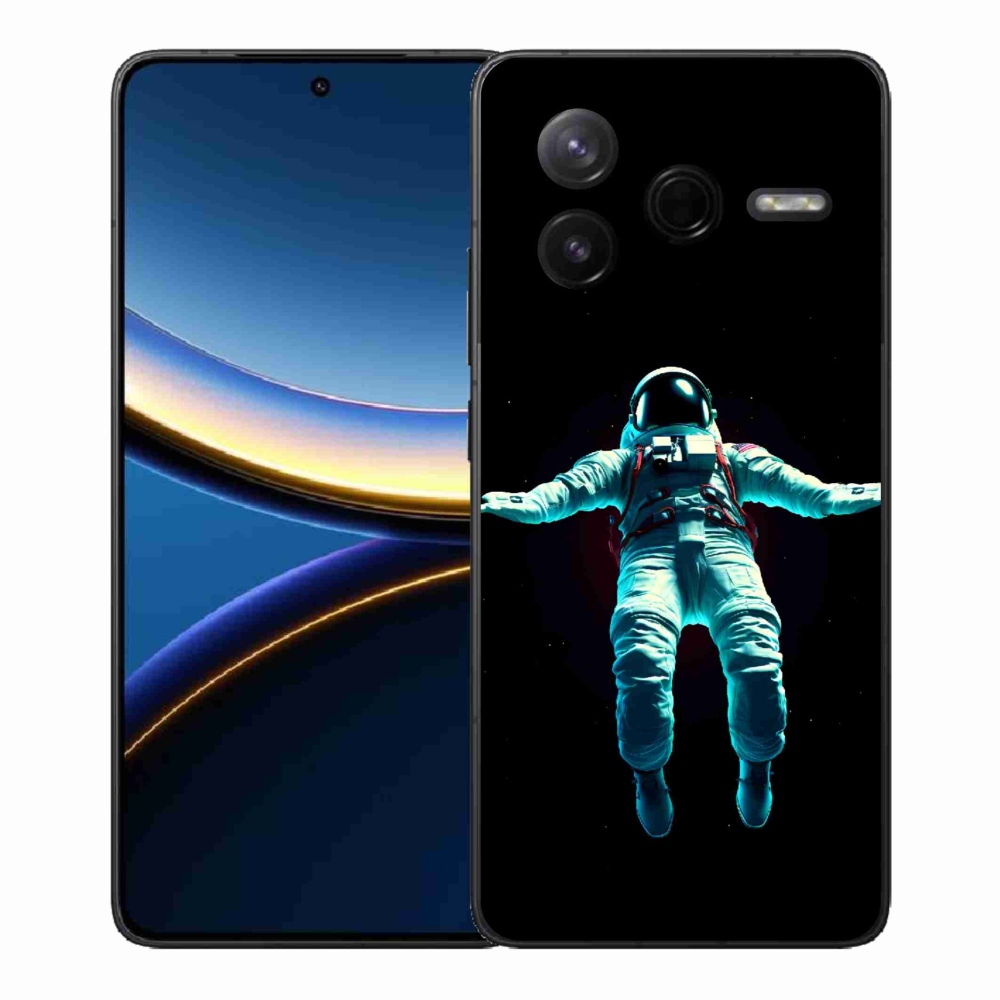 Gelový kryt mmCase na Xiaomi Poco F7 Pro - kosmonaut