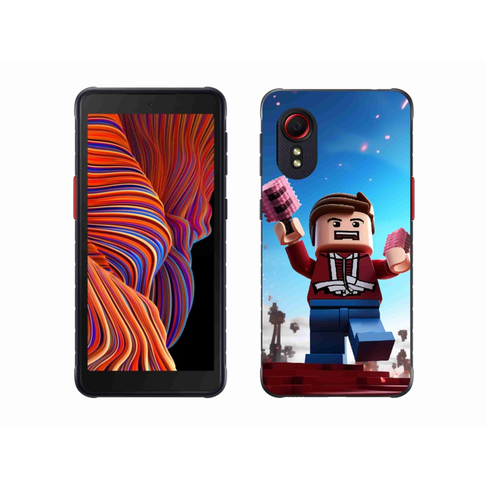 Gelový kryt mmCase na Samsung Galaxy Xcover 5 - roblox 2