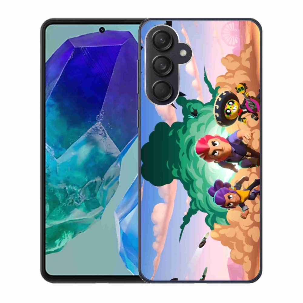 Gelový kryt mmCase na Samsung Galaxy M55 5G - brawl stars