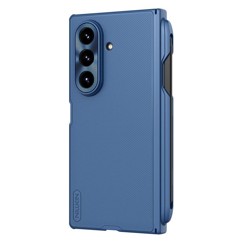 Nillkin Super Frosted FOLD Magnetic Pen Slot Zadní Kryt pro Samsung Galaxy Z Fold 7 Blue