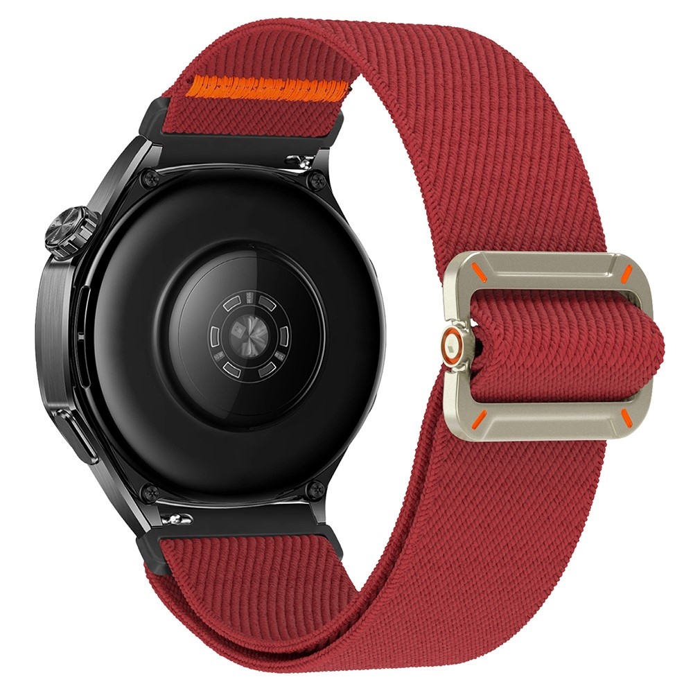 Wriston nylonový elastický řemínek 20mm na Samsung Galaxy Watch7 44mm/40mm - vínový