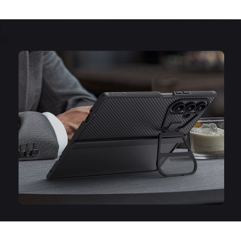 Nillkin CamShield Prop Magnetic (Transparent Lens) Zadní Kryt pro Samsung Galaxy Z Fold 7 Black