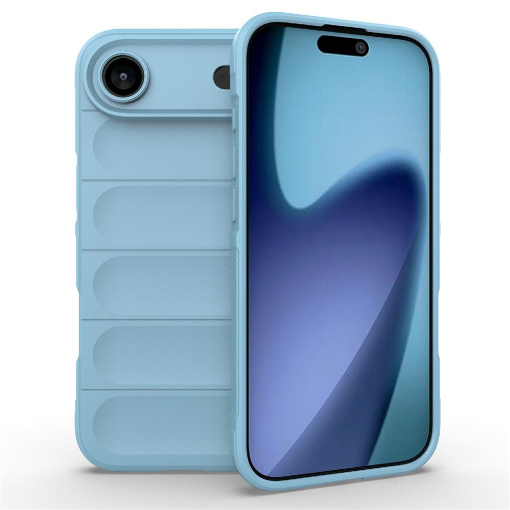 Rugg odolný gelový obal na iPhone 17 Air - světlemodrý