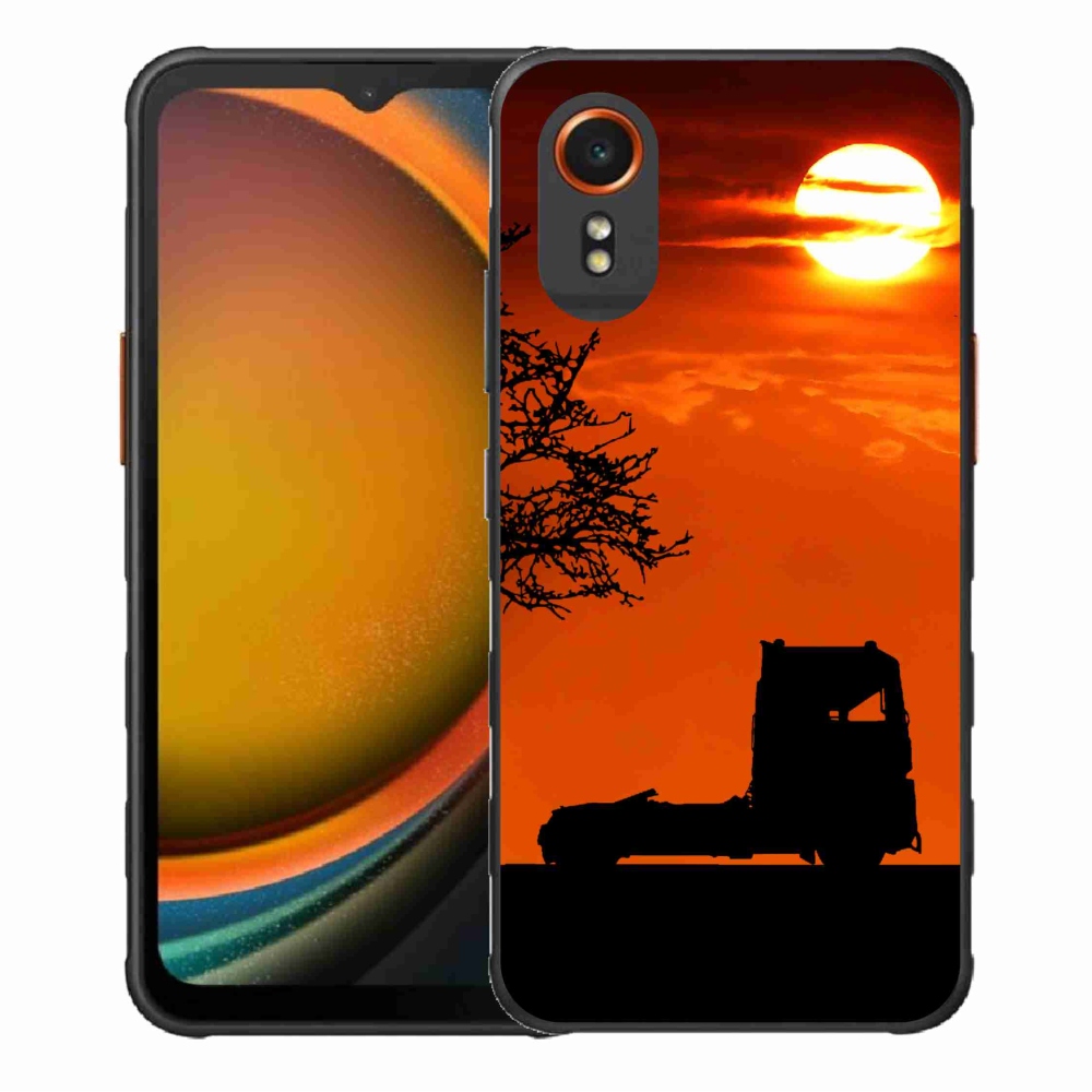 Gelový kryt mmCase na Samsung Galaxy Xcover 7 - kamion 3