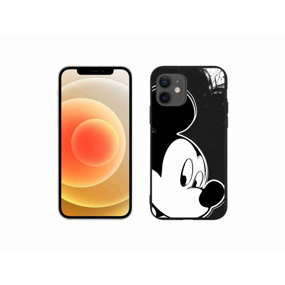Gelový kryt mmCase na iPhone 12 mini - mickey mouse 1