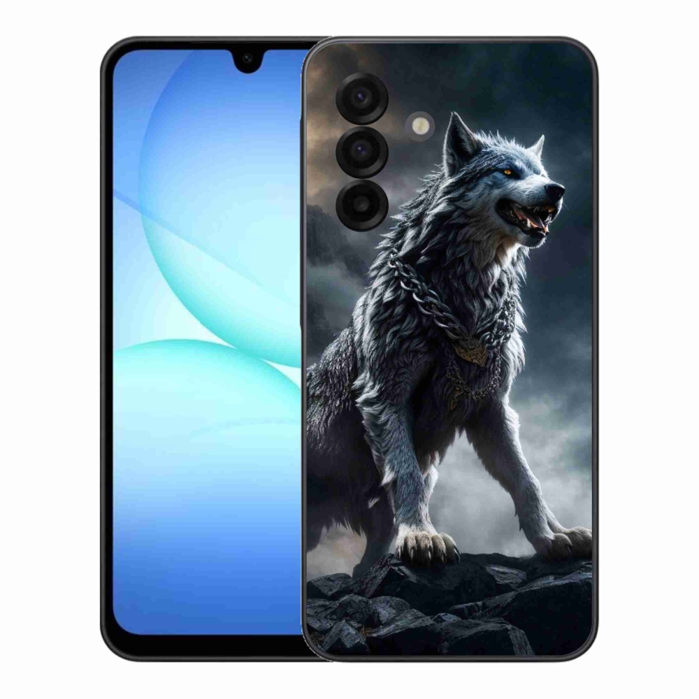 Gelový kryt mmCase na Samsung Galaxy A17 5G - vlk 1
