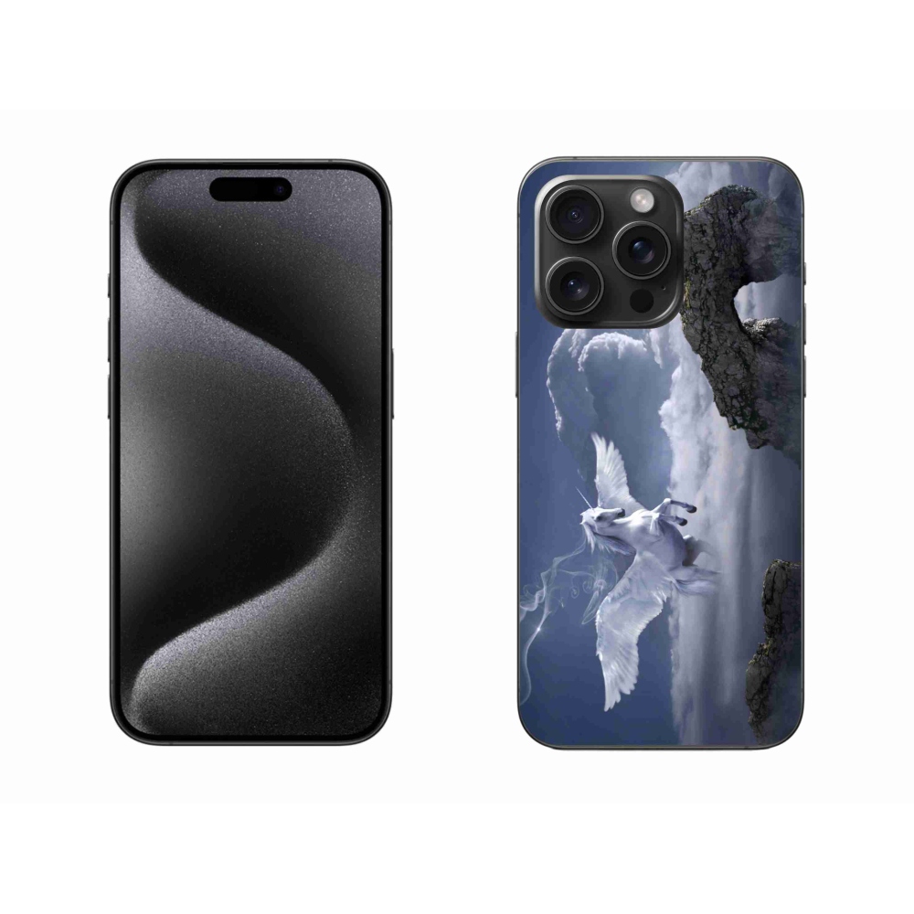 Gelový kryt mmCase na iPhone 15 Pro Max - pegas