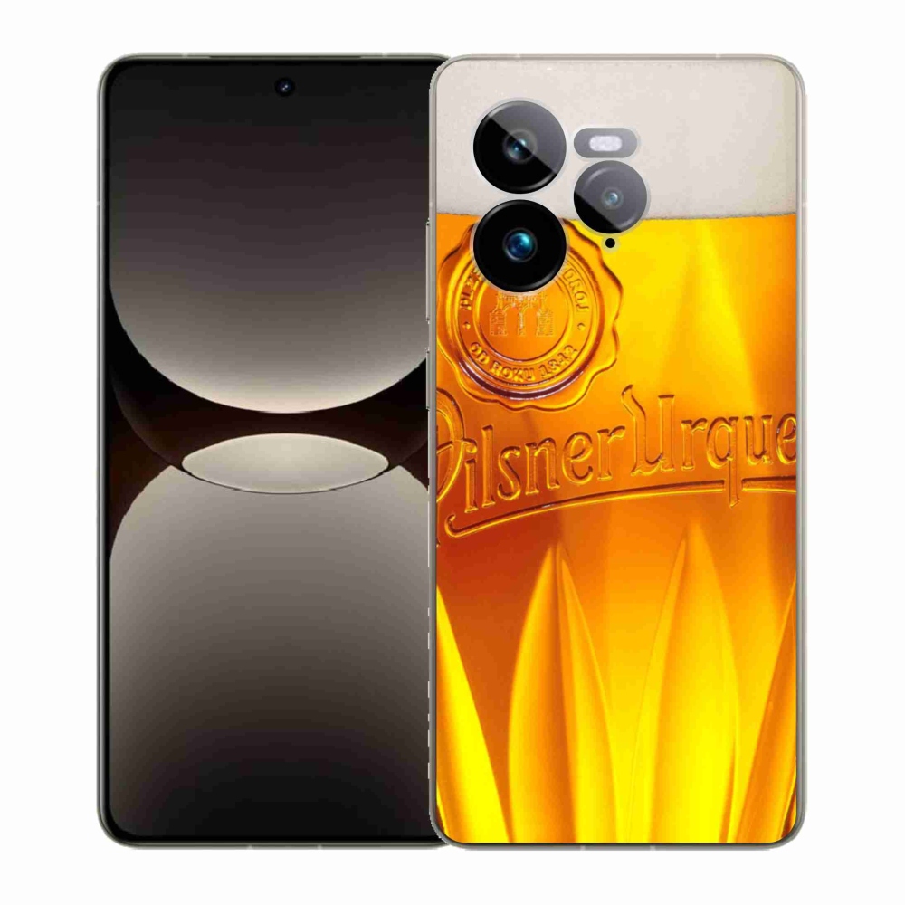Gelový kryt mmCase na Realme GT 7 Pro 5G - pivo