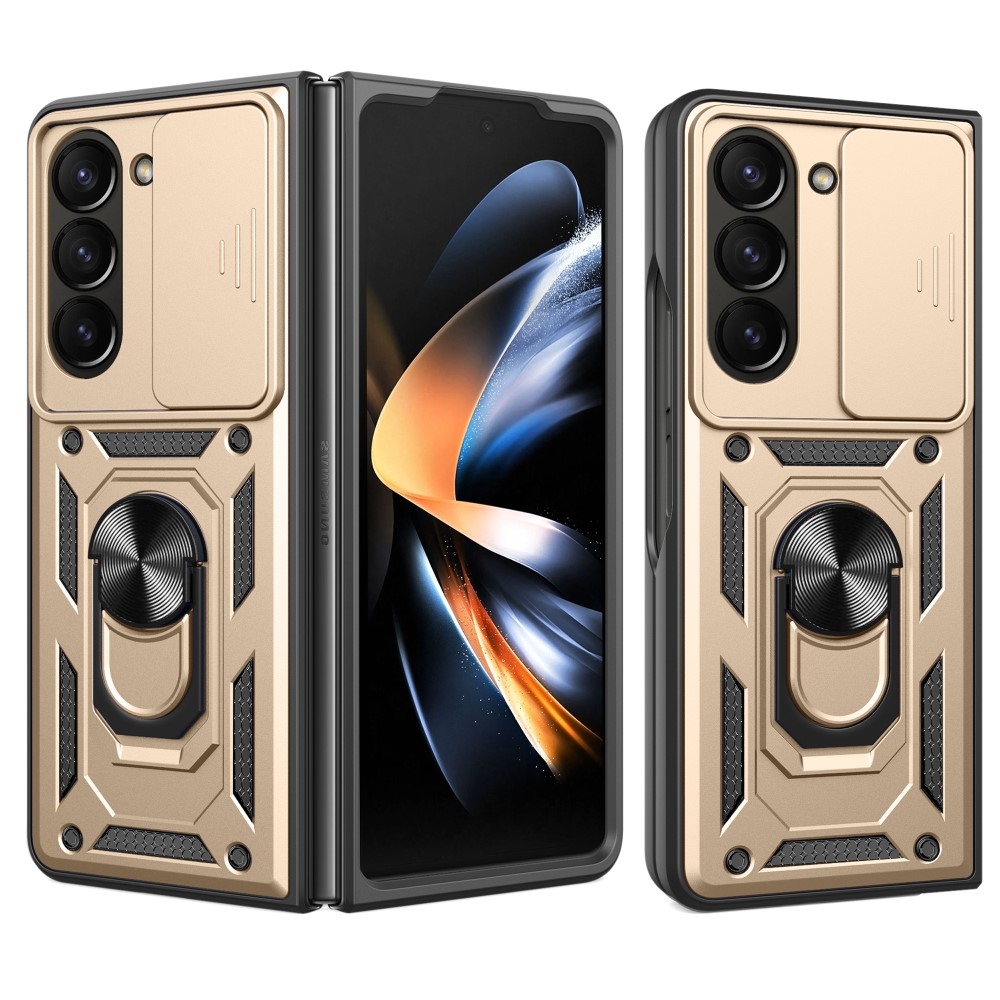 Slide odolný kryt na Samsung Galaxy Z Fold5 5G - zlatý