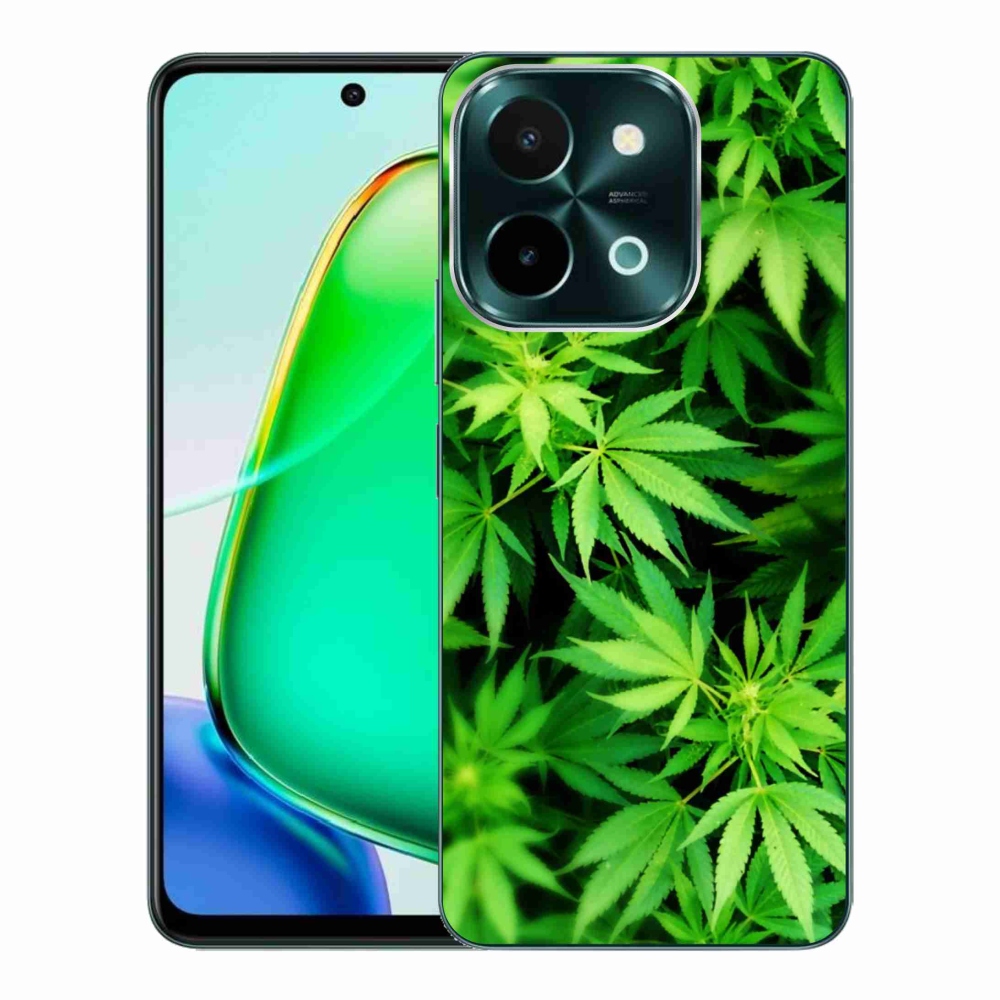 Gelový kryt mmCase na Vivo Y28 - konopí 3