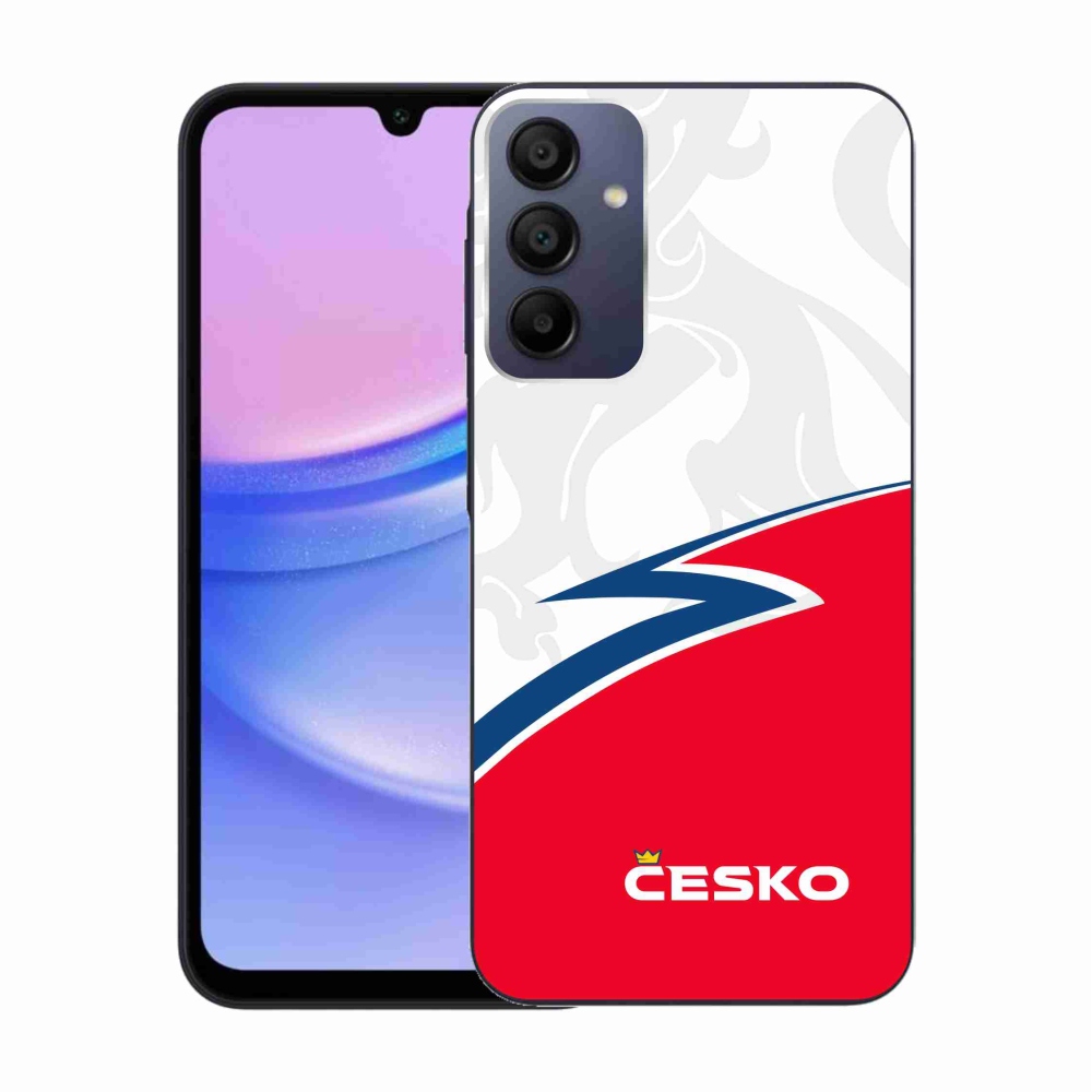 Gelový kryt mmCase na Samsung Galaxy A15 4G/5G - Česko 1