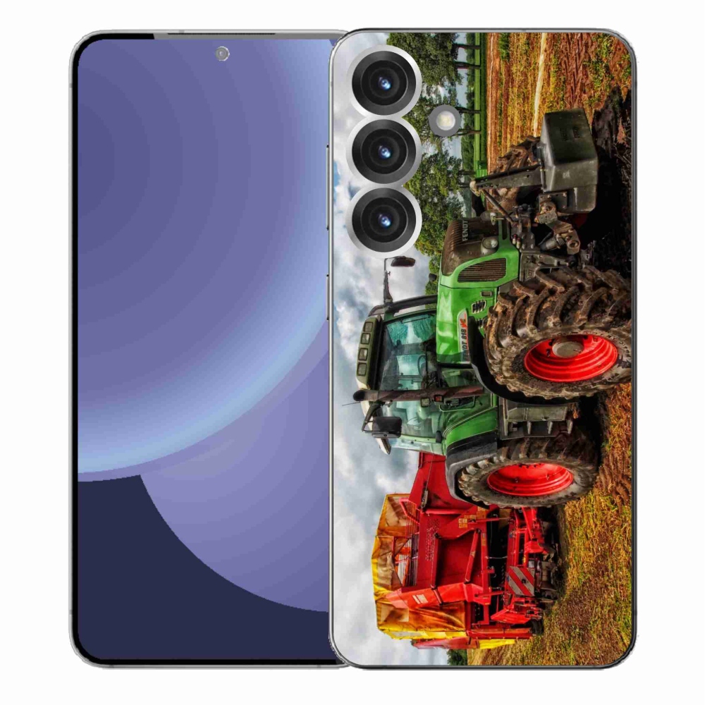 Gelový kryt mmCase na Samsung Galaxy S25+ - traktor 4