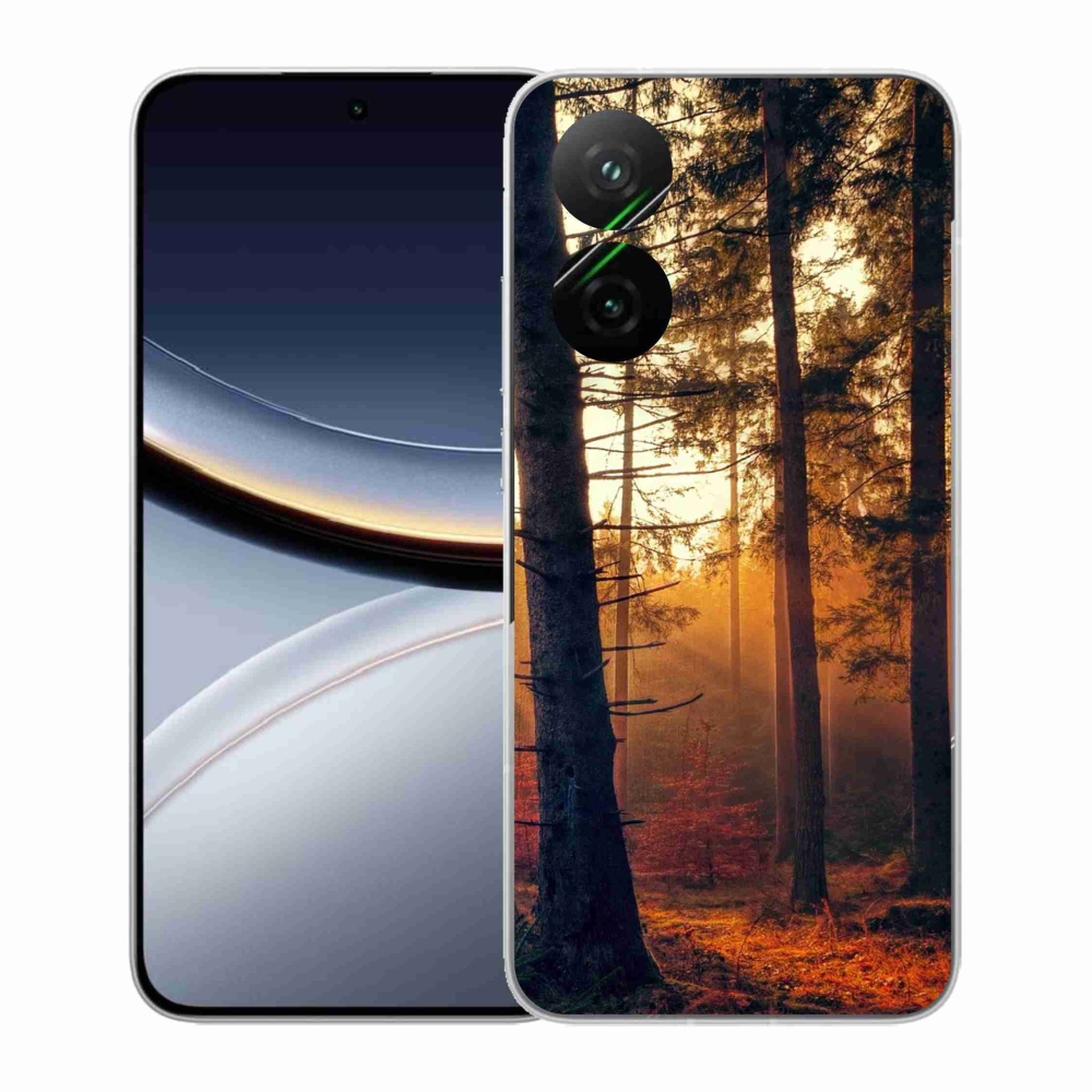 Gelový kryt mmCase na Xiaomi Poco F7 5G - les