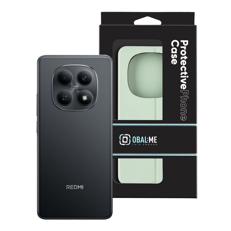 OBAL:ME SmoothTouch Pouzdro pro Xiaomi Redmi Note 15 4G/5G/Poco M8 5G Mint Green