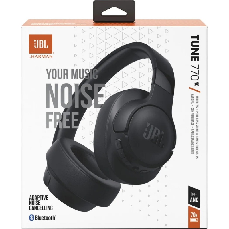 JBL Tune 770NC Bluetooth Headset Black