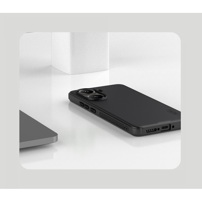 Nillkin Super Frosted PRO Magnetic Zadní Kryt pro Poco X7 Pro 5G Black