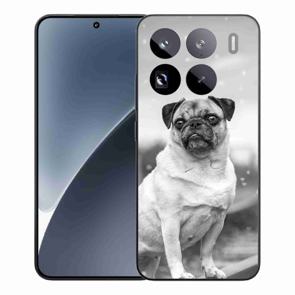 Gelový kryt mmCase na Xiaomi 15 Pro - mops