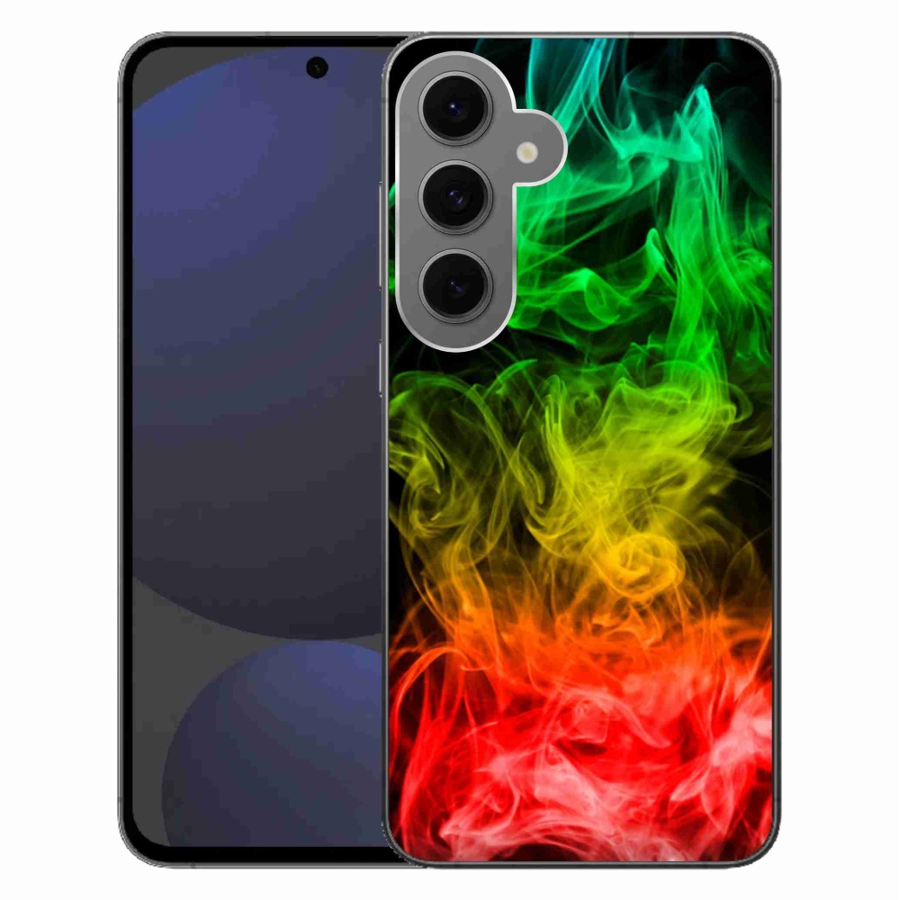 Gelový kryt mmCase na Samsung Galaxy S24 FE - abstraktní vzor 7
