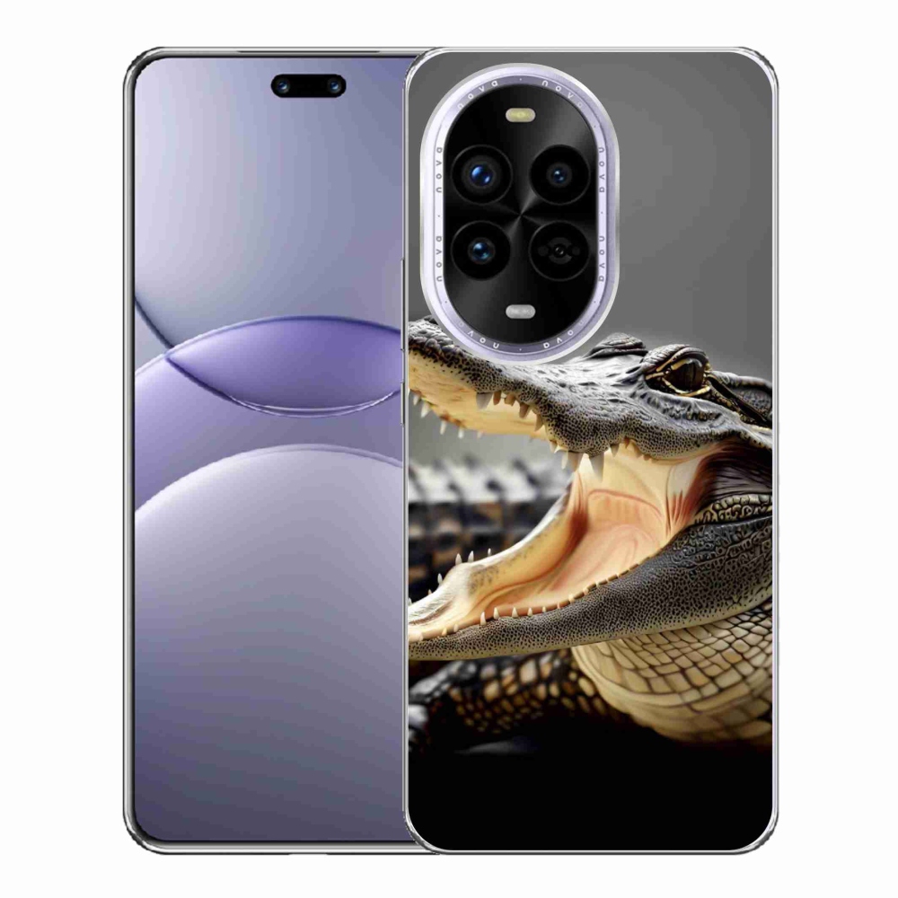 Gelový kryt mmCase na Huawei Nova 13 Pro 5G - krokodýl