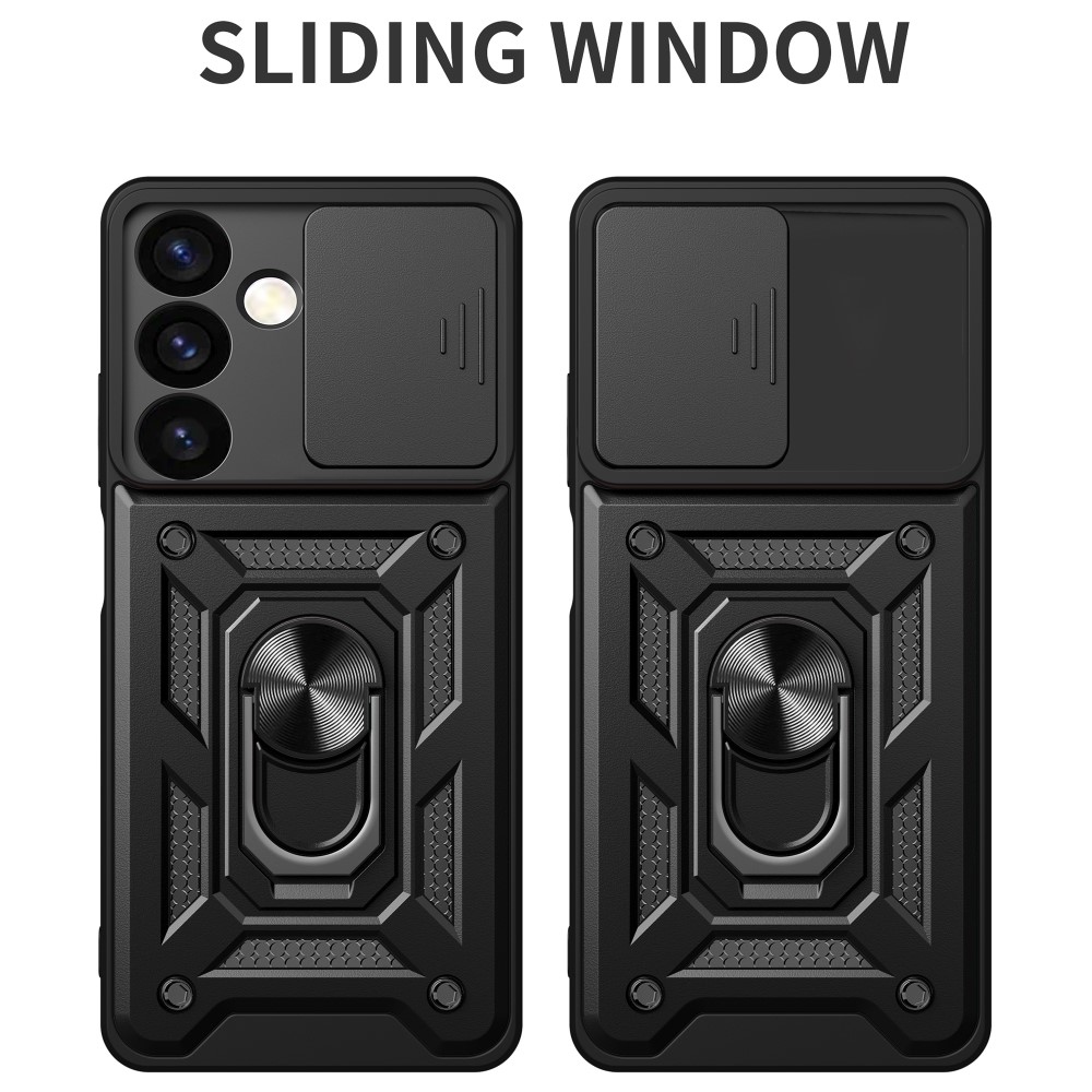 Slide odolný kryt na Samsung Galaxy S24 - černý