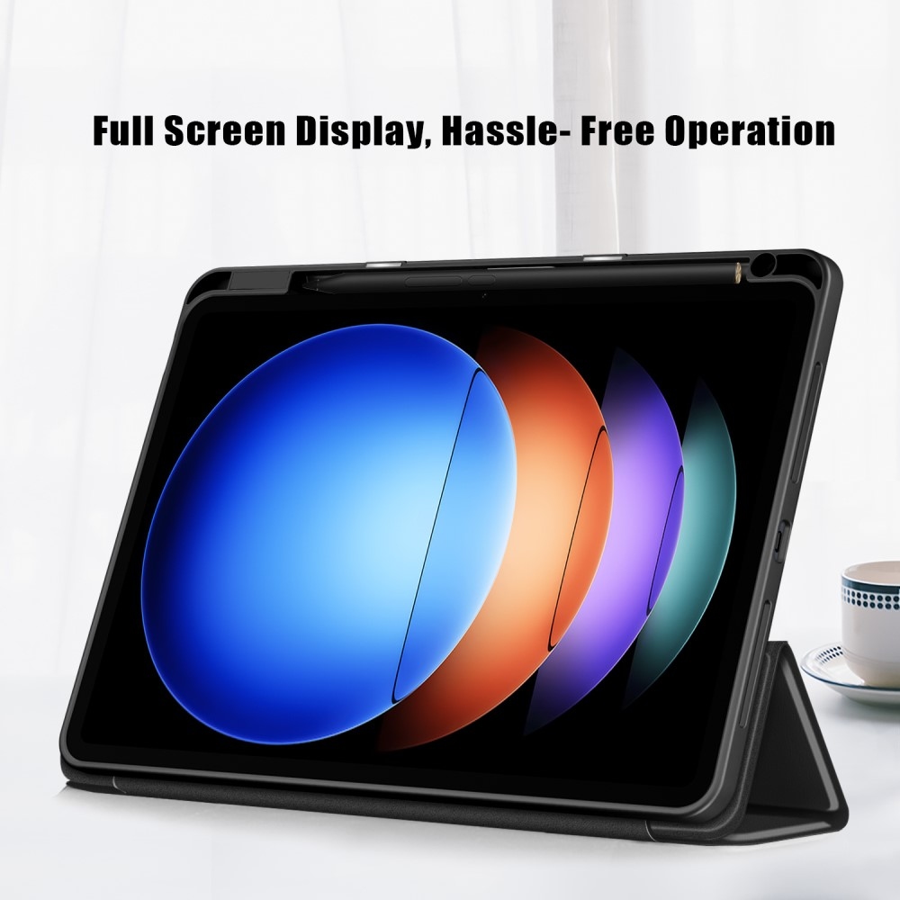 Case chytré zavírací pouzdro na tablet Xiaomi Pad 6S Pro - černé