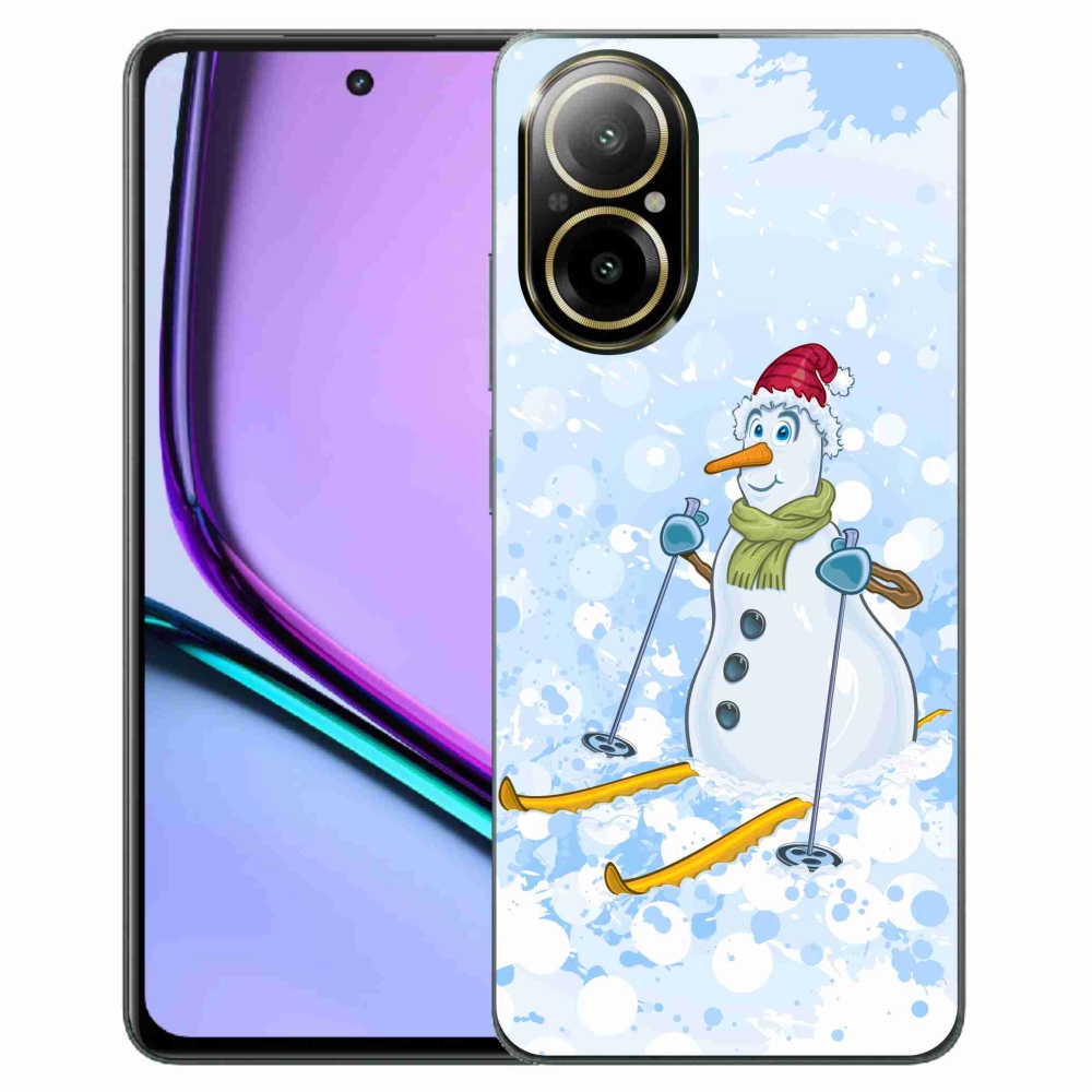 Gelový kryt mmCase na Realme C67 - sněhulák