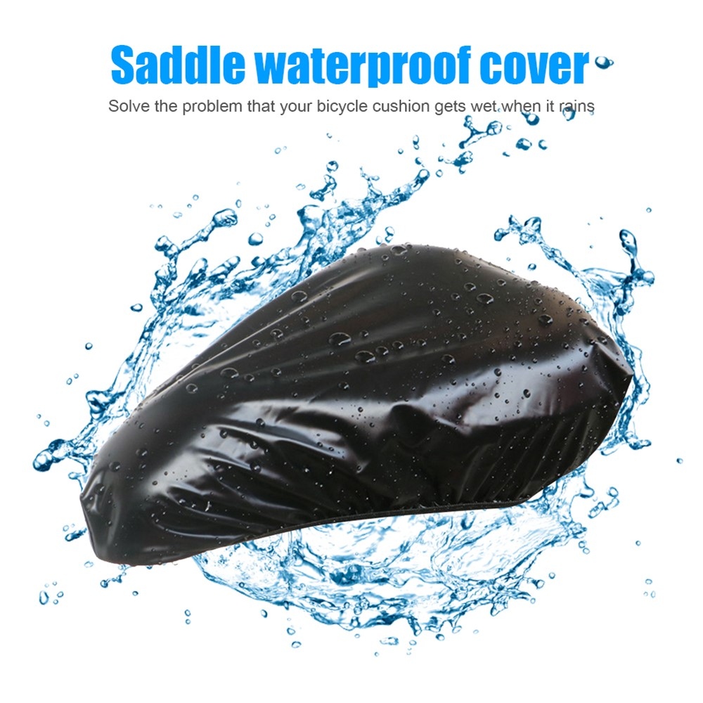 Voděodolný potah na sedlo kola s elastickým lemem – 2 ks