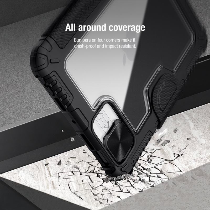 Nillkin Bumper PRO Protective Stand Case pro iPad Mini 6 2021/Mini 7 2024 Black