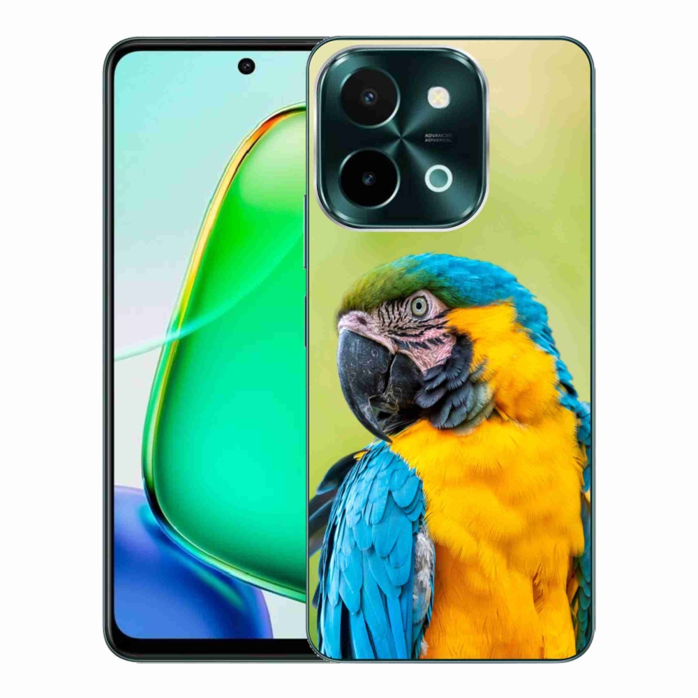 Gelový obal mmCase na Vivo Y28 - papoušek ara 2
