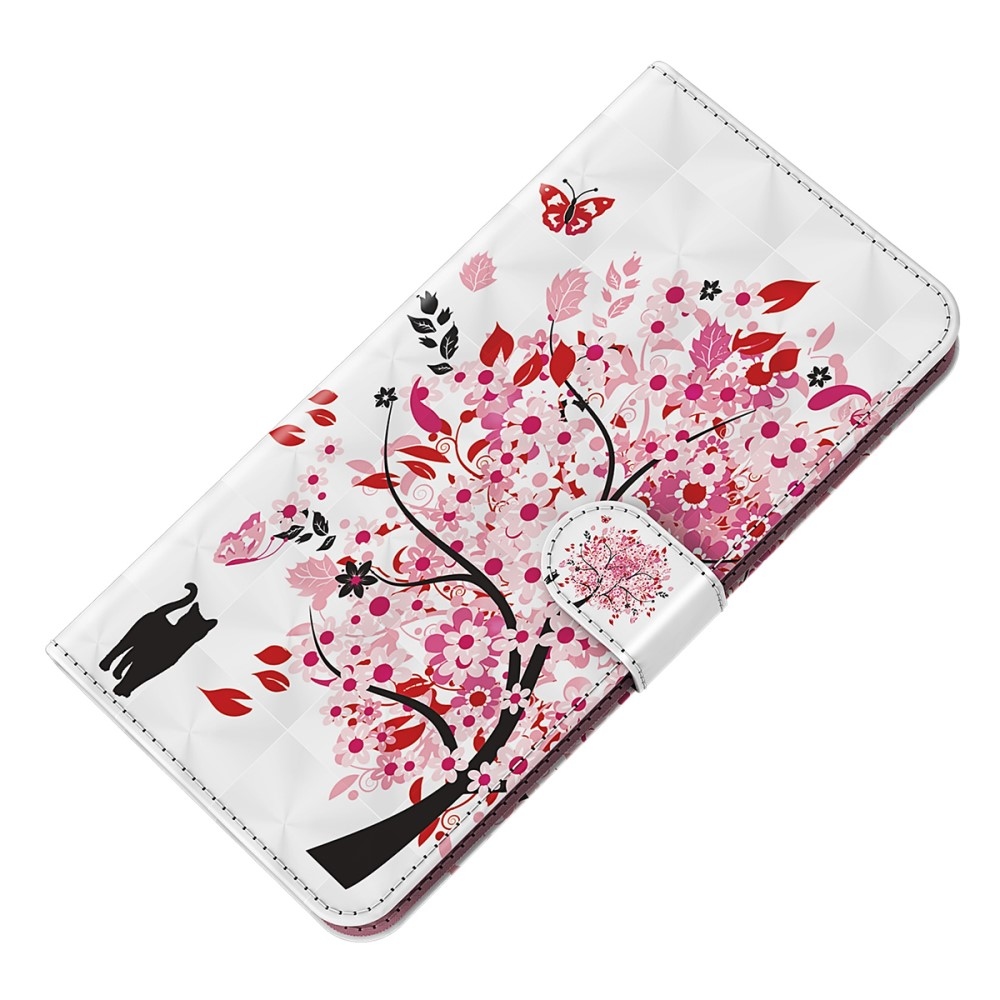 Print knížkové pouzdro na Samsung Galaxy S24 - rozkvetlý strom