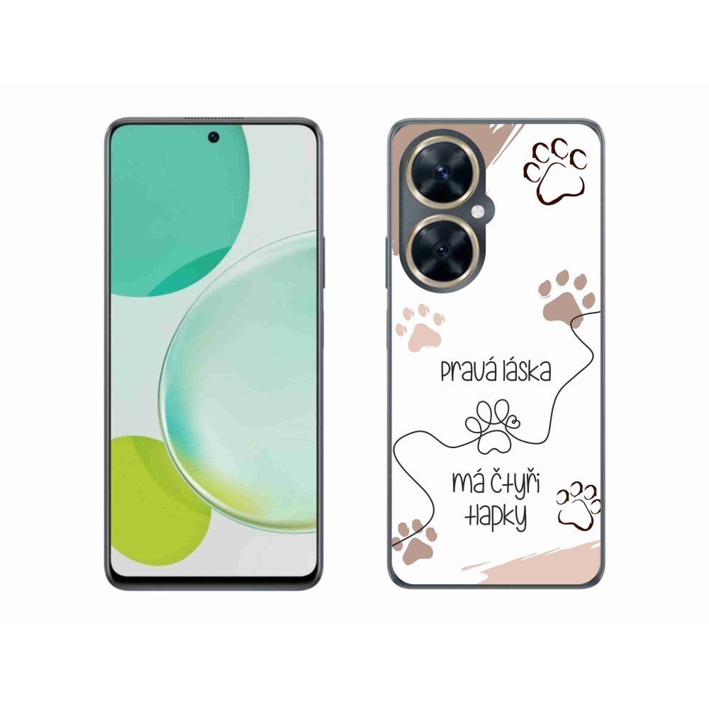 Gelový kryt mmCase na Huawei Nova 11i - psí motiv 1 bílé pozadí
