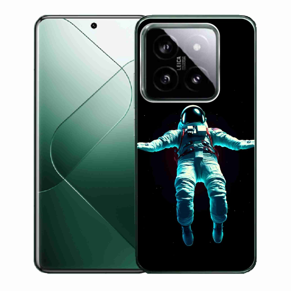 Gelový kryt mmCase na Xiaomi 14 - kosmonaut