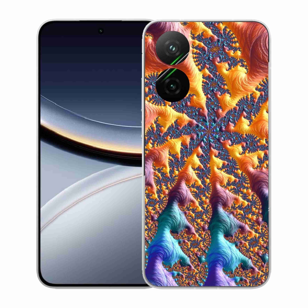 Gelový kryt mmCase na Xiaomi Poco F7 5G - abstraktní motiv 23