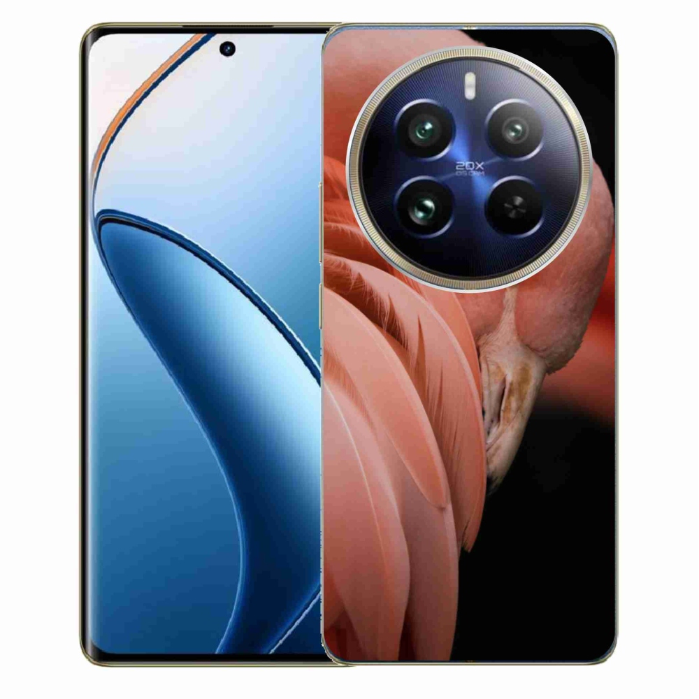 Gelový kryt mmCase na Realme 12 Pro 5G/12 Pro+ 5G - plameňák 3