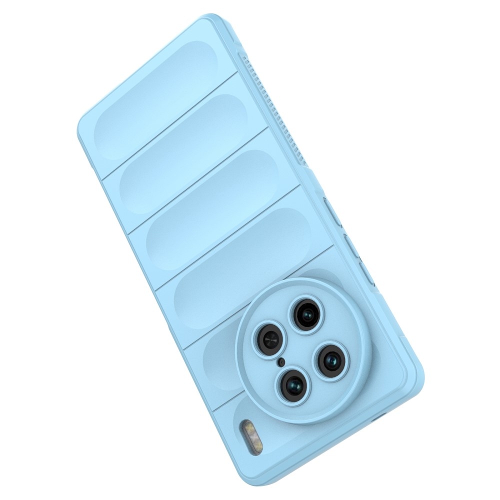 Rugg odolný gelový obal na Vivo X90 Pro - světlemodrý