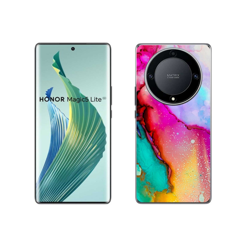 Gelový kryt mmCase na Honor Magic 5 Lite 5G - abstrakt 24
