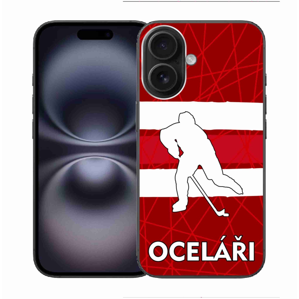 Gelový kryt mmCase na iPhone 16 - Oceláři