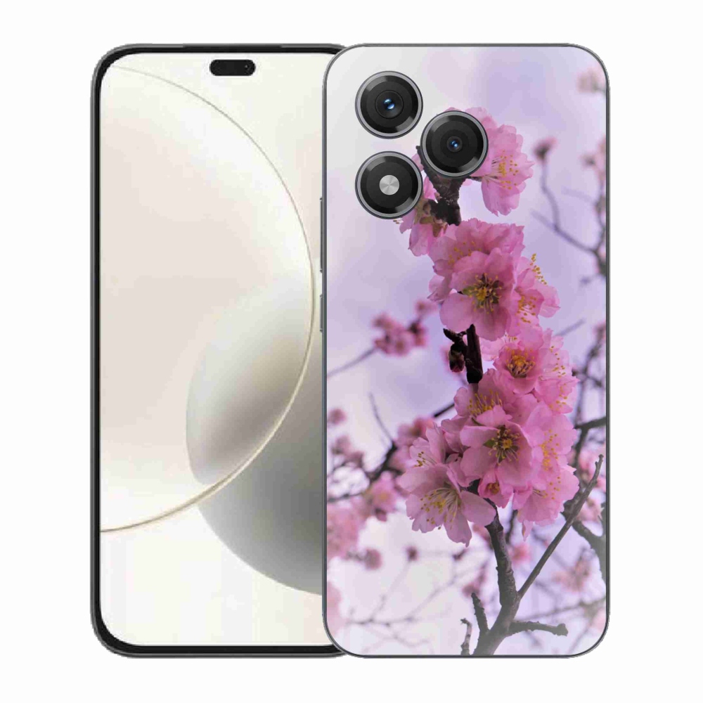Gelový kryt mmCase na Honor 400 Lite - květiny 7