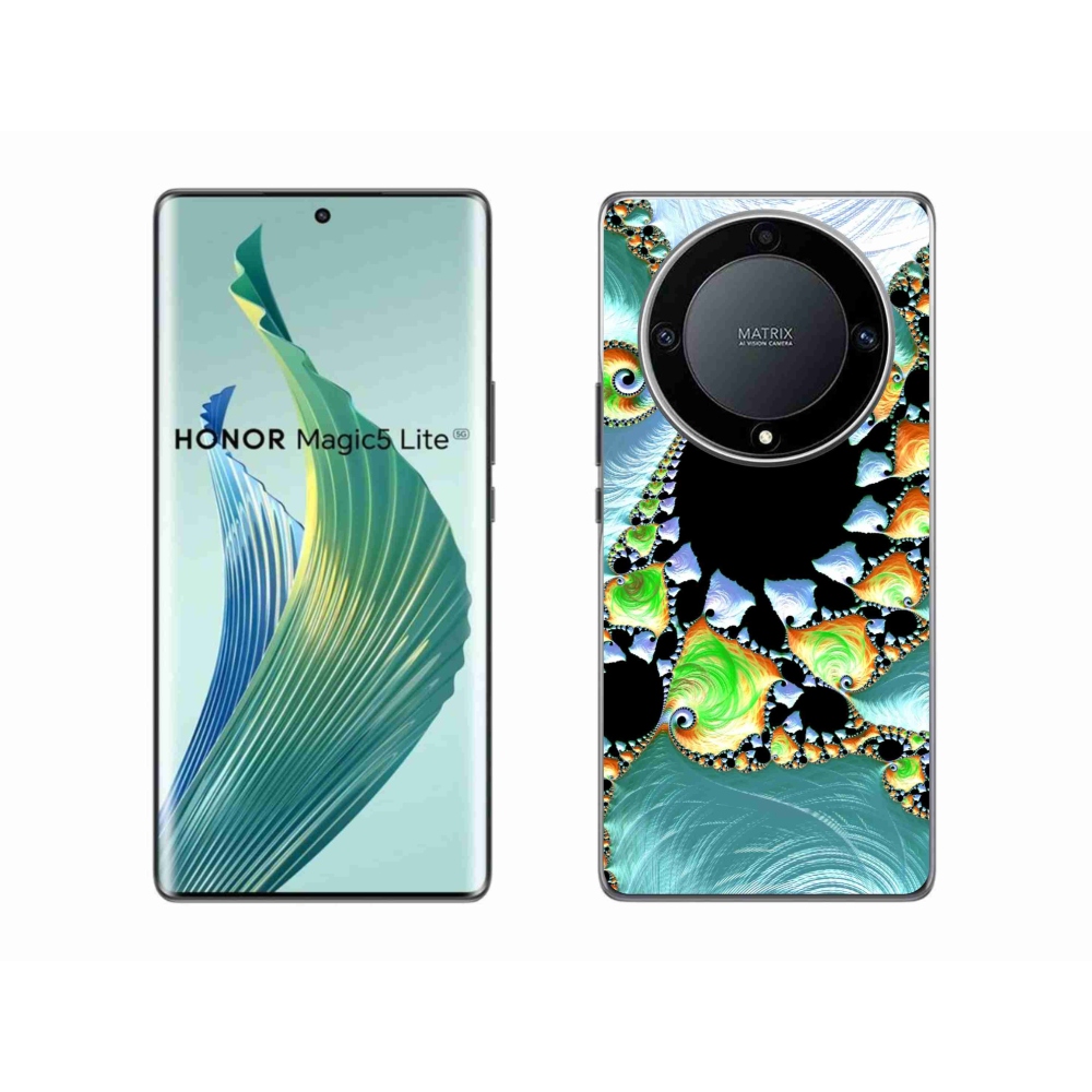 Gelový kryt mmCase na Honor Magic 5 Lite 5G - abstraktní motiv 21