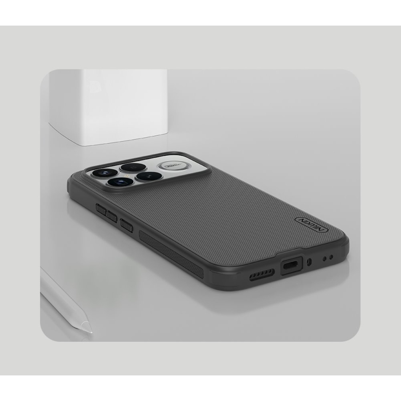 Nillkin Super Frosted PRO Magnetic Zadní Kryt pro Poco F8 Ultra Black