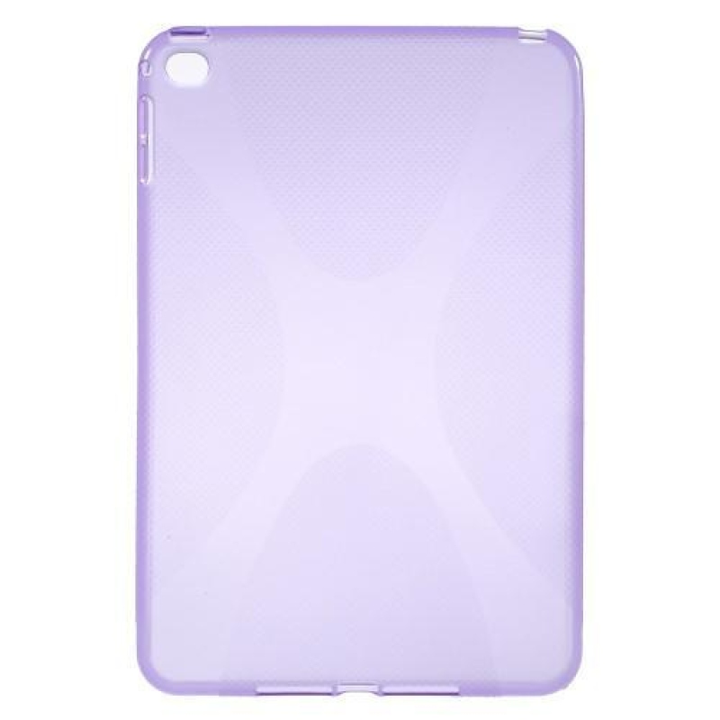 X-line gelový obal na tablet iPad mini 4 - fialový